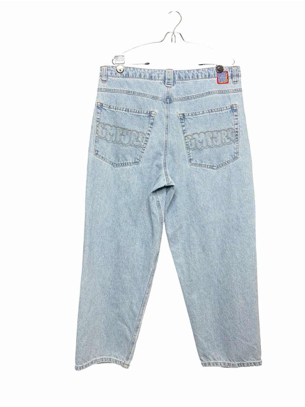 Empyre Ultra Loose Fit Colby Light Wash Blue Skate Jeans